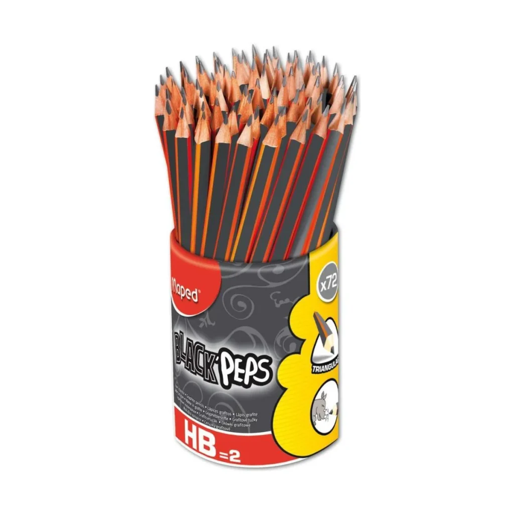 Lápis preto maped black peps HB sem borracha