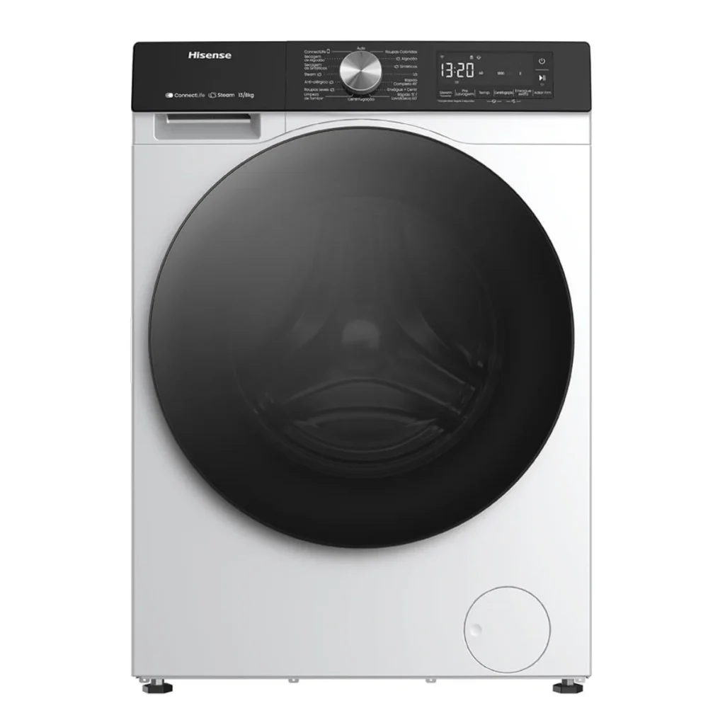 Lava e seca hisense steam 13 kg 13 programas WD3S13