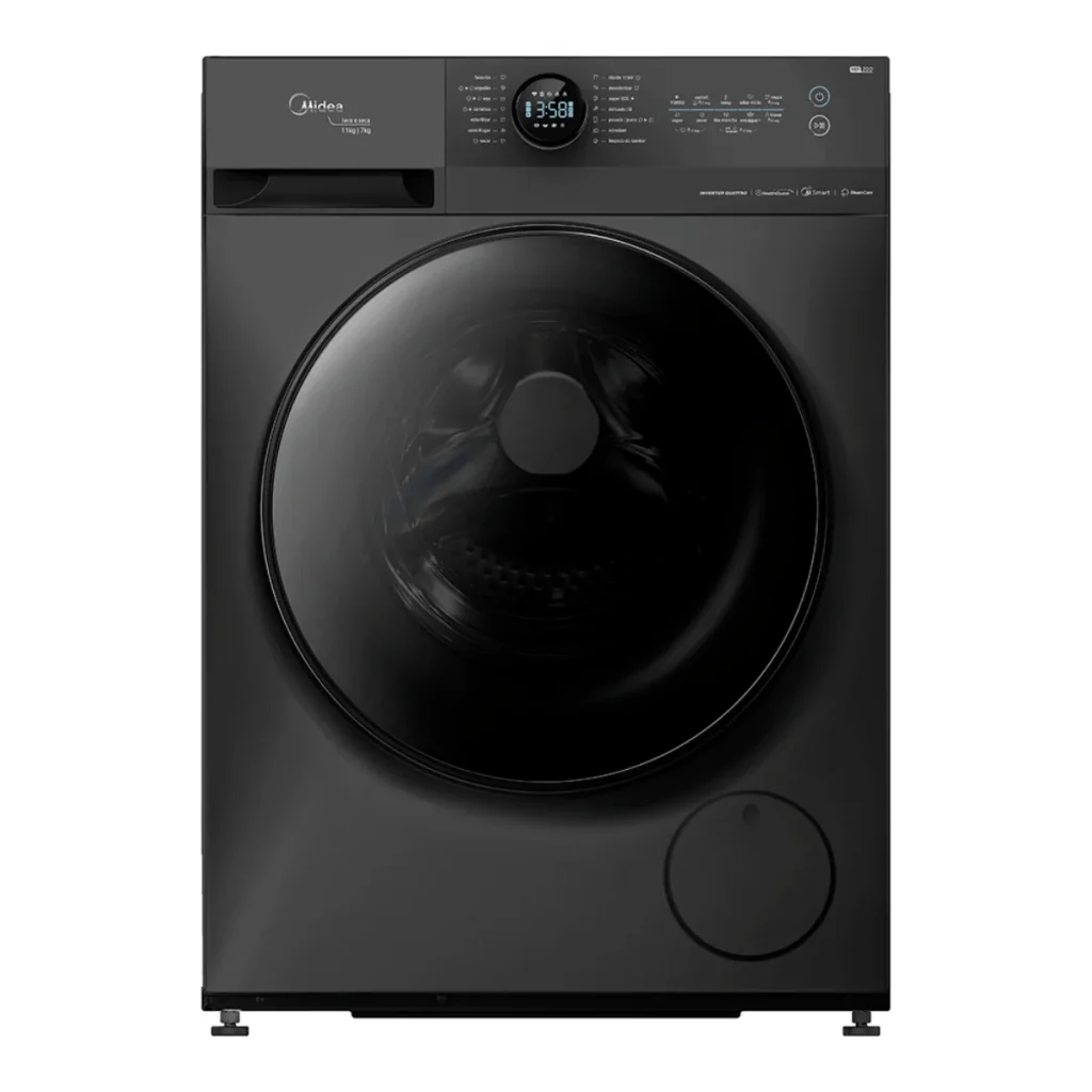 Lava e seca midea healthguard 11 kg motor inverter MF200D110WB