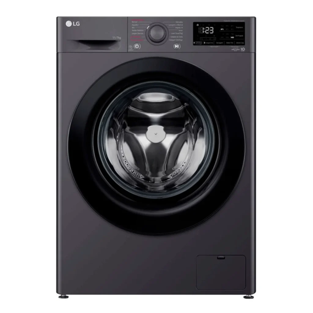 Lava e seca Smart lg VC5 11 kg CV3011BC4 Titanium
