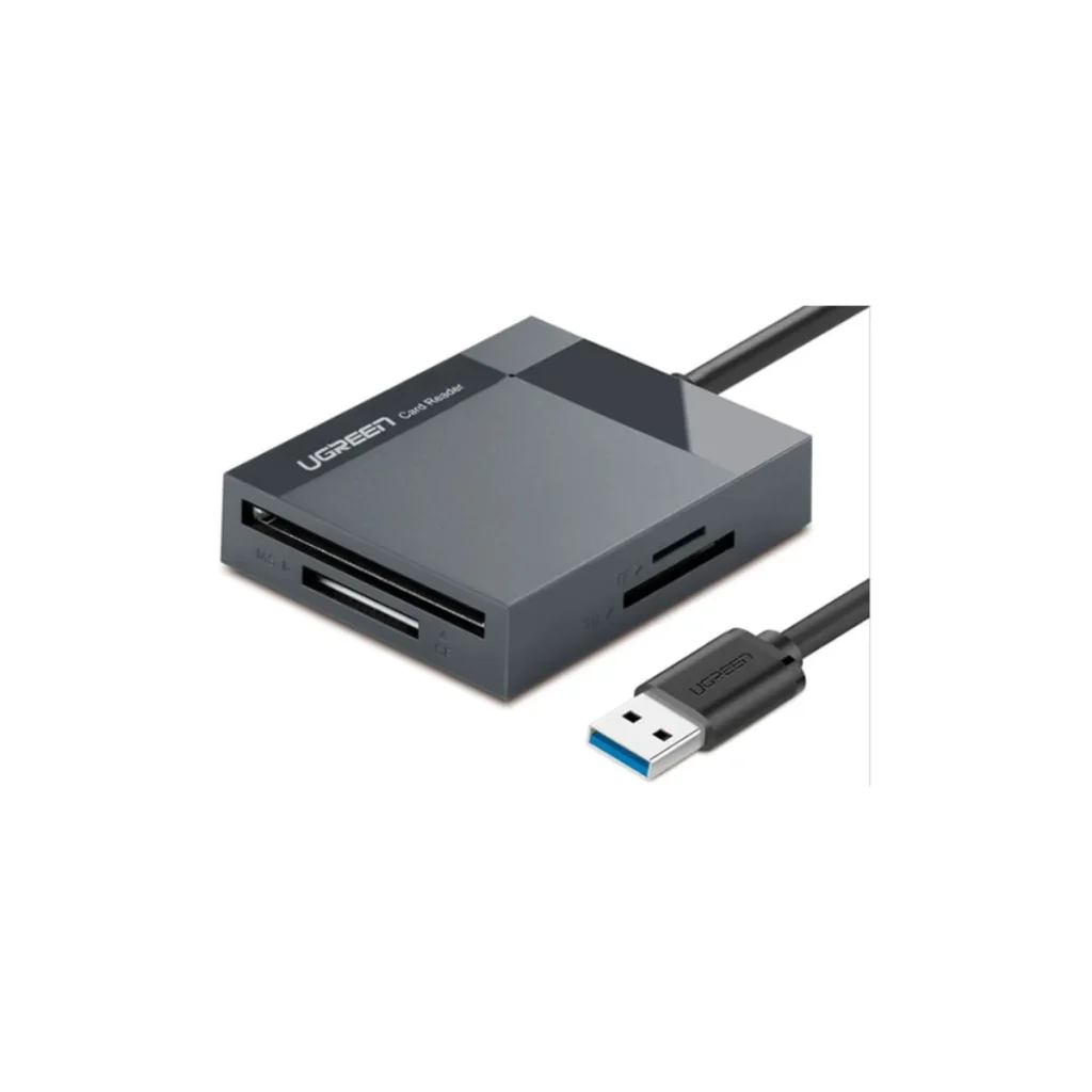 Leitor de cartão ugreen CR125-30333 4 em 1 USB 3.0