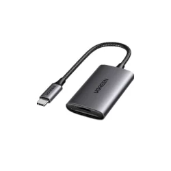 Leitor de Cartões Ugreen CM401 USB-C SD e microSD 5 Gbps — H&H Suprimentos Corporativos