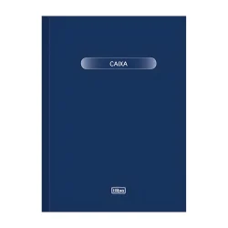 Livro Caixa Capa Dura Grande 100 Folhas Tilibra — H&H Suprimentos Corporativos