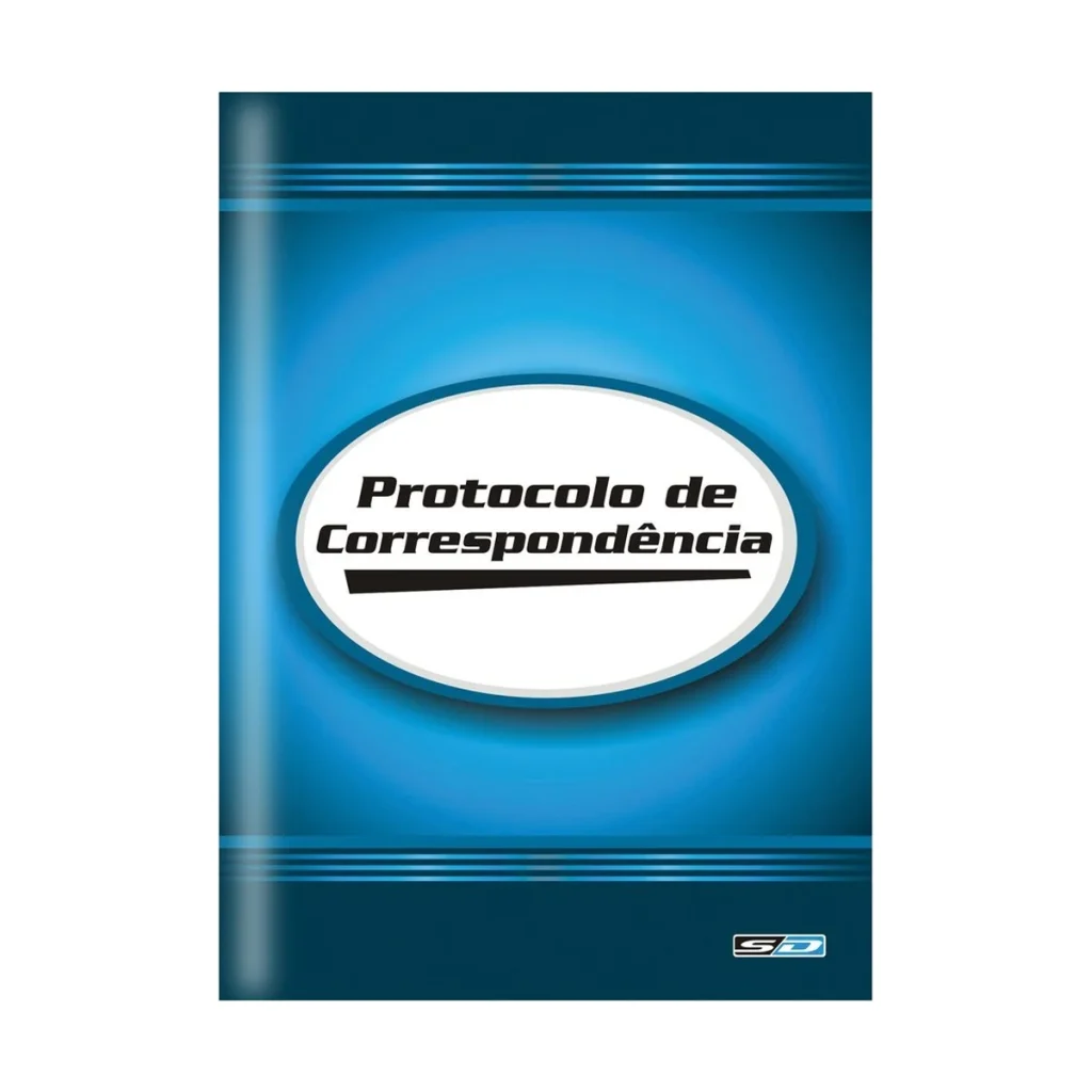 Livro protocolo de correspondência 104 folhas são domingos