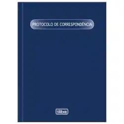 Livro de Protocolo de Correspondência Tilibra 104 Folhas — H&H Suprimentos Corporativos
