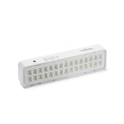 Luminária de Emergência Elgin 30 LEDs 2 W Bateria de Lítio Bivolt — H&H Suprimentos Corporativos