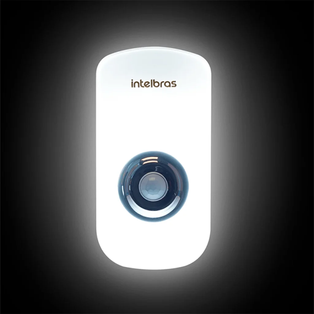 Luminária LED Intelbras esi 5001 com sensor de presença