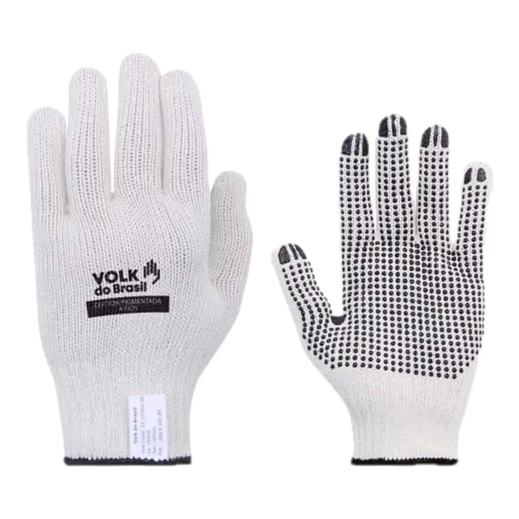 Luva de algodão pigmentada volk cotton