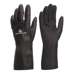 Luva de Neoprene Flocada Delta Plus Toutravo VE509 Preta — H&H Suprimentos Corporativos
