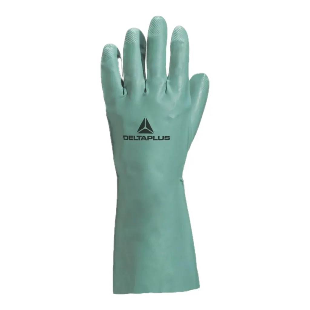 Luva nitrílica delta Plus nitrex VE802 verde