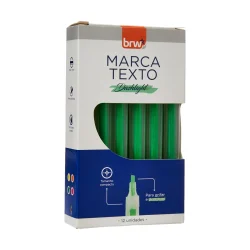 Marca-Texto BRW Dashlight Neon Verde — H&H Suprimentos Corporativos