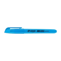 Marca Texto Fluorescente Azul BRW — H&H Suprimentos Corporativos