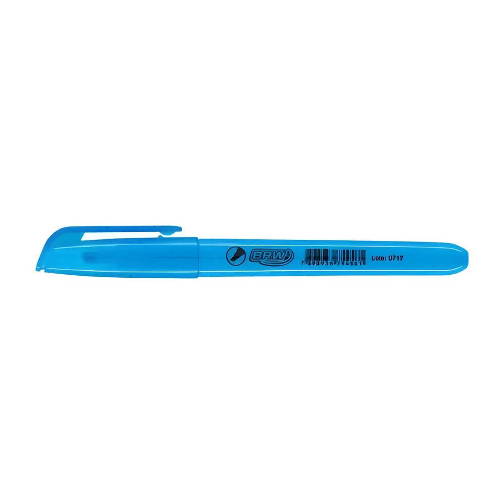 Marca texto fluorescente azul BRW