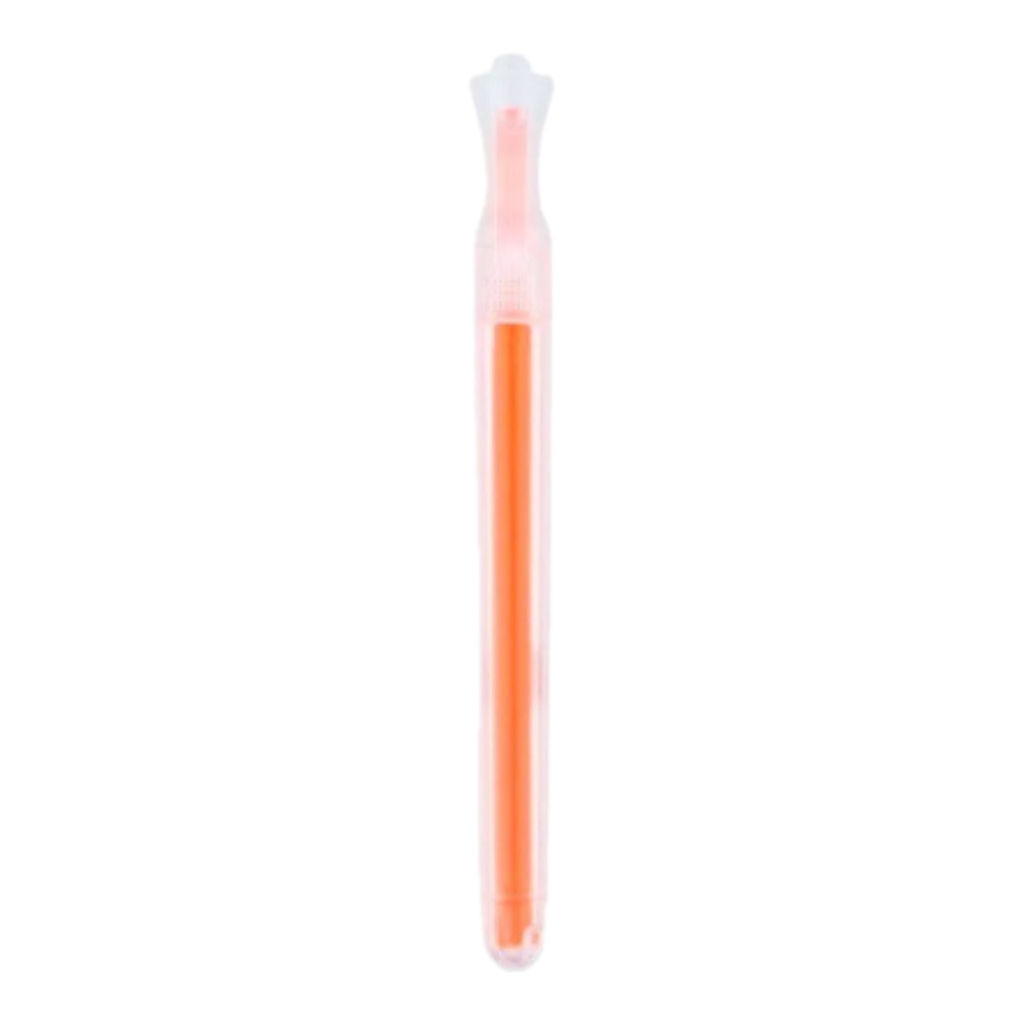 Marca-texto fluorescente BRW dashlight laranja CA2204