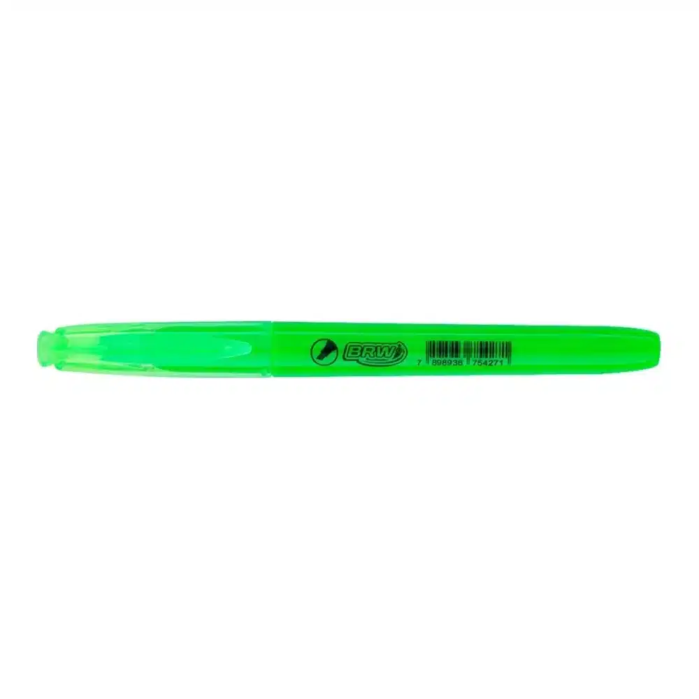 Marca texto fluorescente BRW verde
