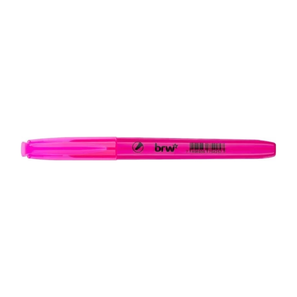 Marca texto fluorescente rosa BRW CA2002