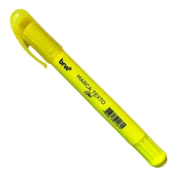 Marca-Texto em Gel BRW Fluorescente Amarelo CA9001 — H&H Suprimentos Corporativos