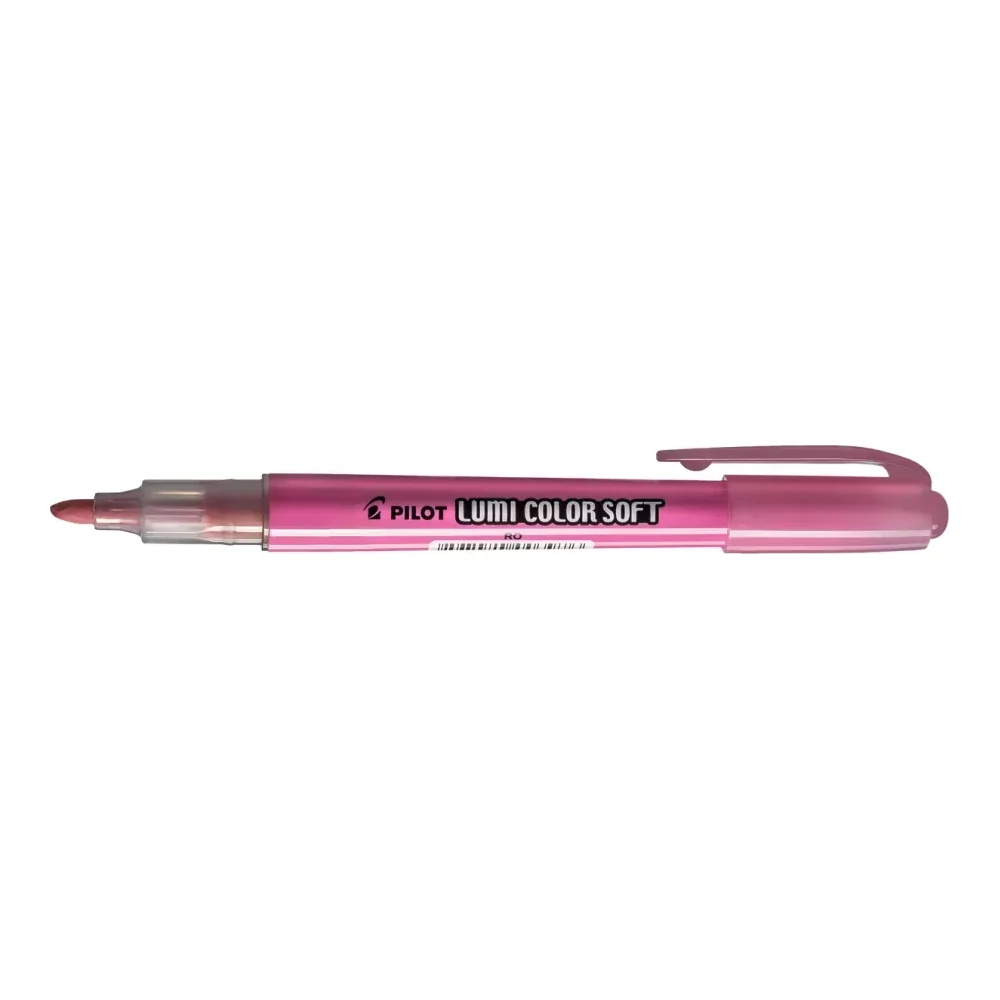 Marca texto Pilot Lumi Color Soft rosa pastel