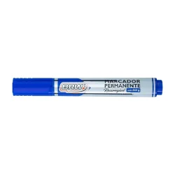 Marcador Permanente Recarregável Azul Linha Prime BRW CA7011 — H&H Suprimentos Corporativos