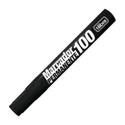 Marcador Permanente Tilibra 100 Preto — H&H Suprimentos Corporativos