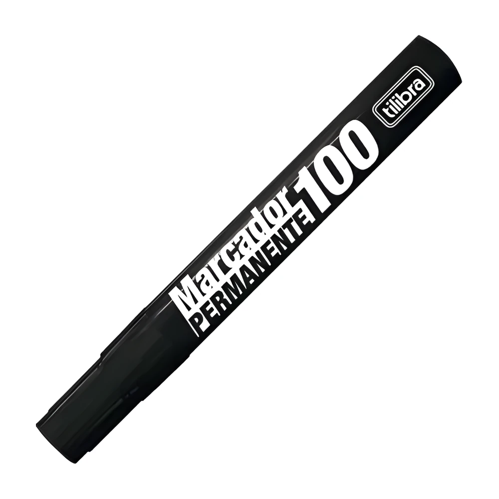 Marcador permanente Tilibra 100 preto