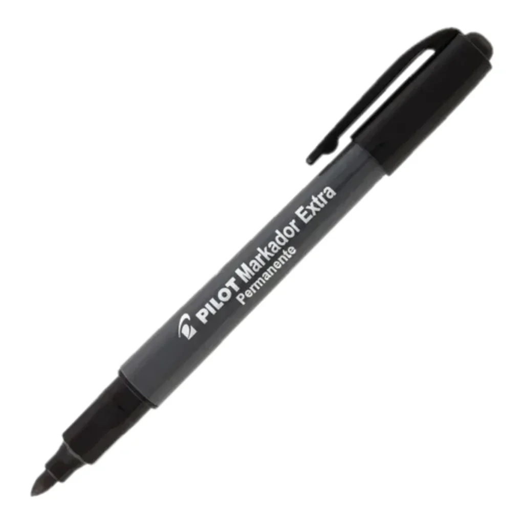 Marcador Pilot extra ponta redonda 4.0 mm preto