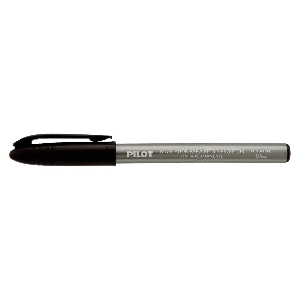 Marcador para retroprojetor Pilot 1.0 mm preto