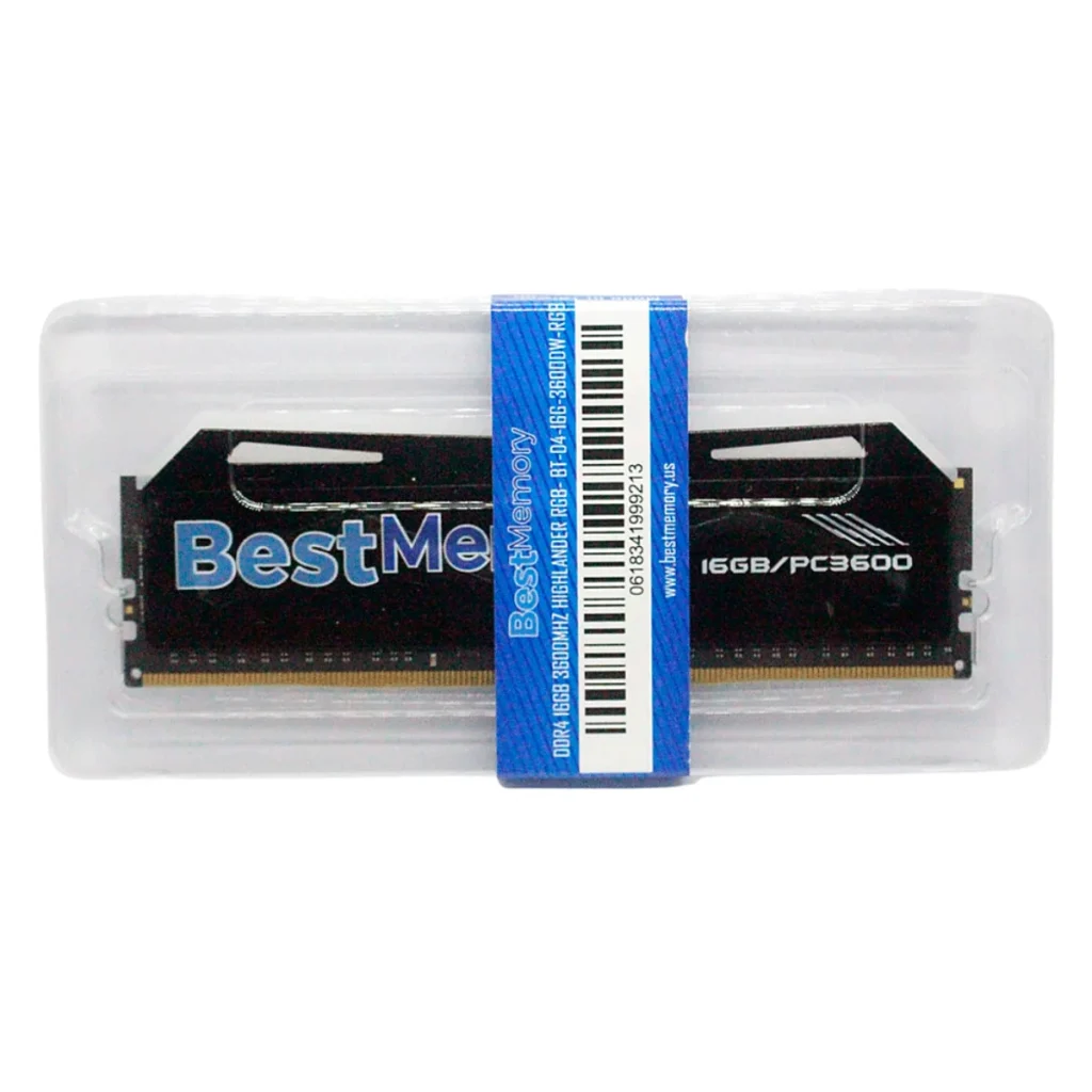 Memória Best Memory 16 GB DDR4 3600 MHz RGB BT-D4-16G-36000DW
