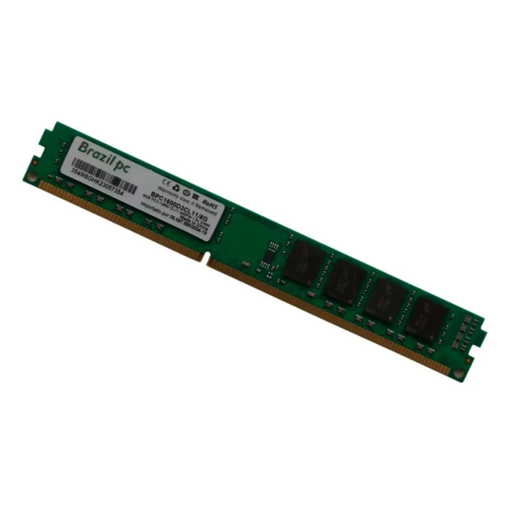 Memória BrazilPC 8 GB DDR3 1600 MHz CL11 BPC1600D3CL11/8G para Desktop