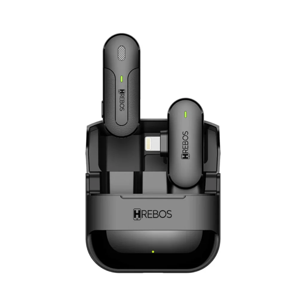 Microfone de lapela hrebos Clip voice s one lightning IF-208