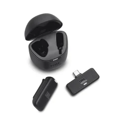 Microfone de Lapela Sem Fio JBL Quantum Stream Wireless USB-C — H&H Suprimentos Corporativos