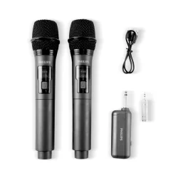Microfone Sem Fio Philips DLM3401TP 2,4 GHz com Receptor USB — H&H Suprimentos Corporativos