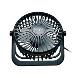 Mini Ventilador de Mesa Bright VN001 USB 3 Velocidades — H&H Suprimentos Corporativos
