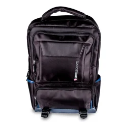 Mochila Kross Elegance Comfort KE-BPM25 para Notebook 15,6" Preta e Azul — H&H Suprimentos Corporativos