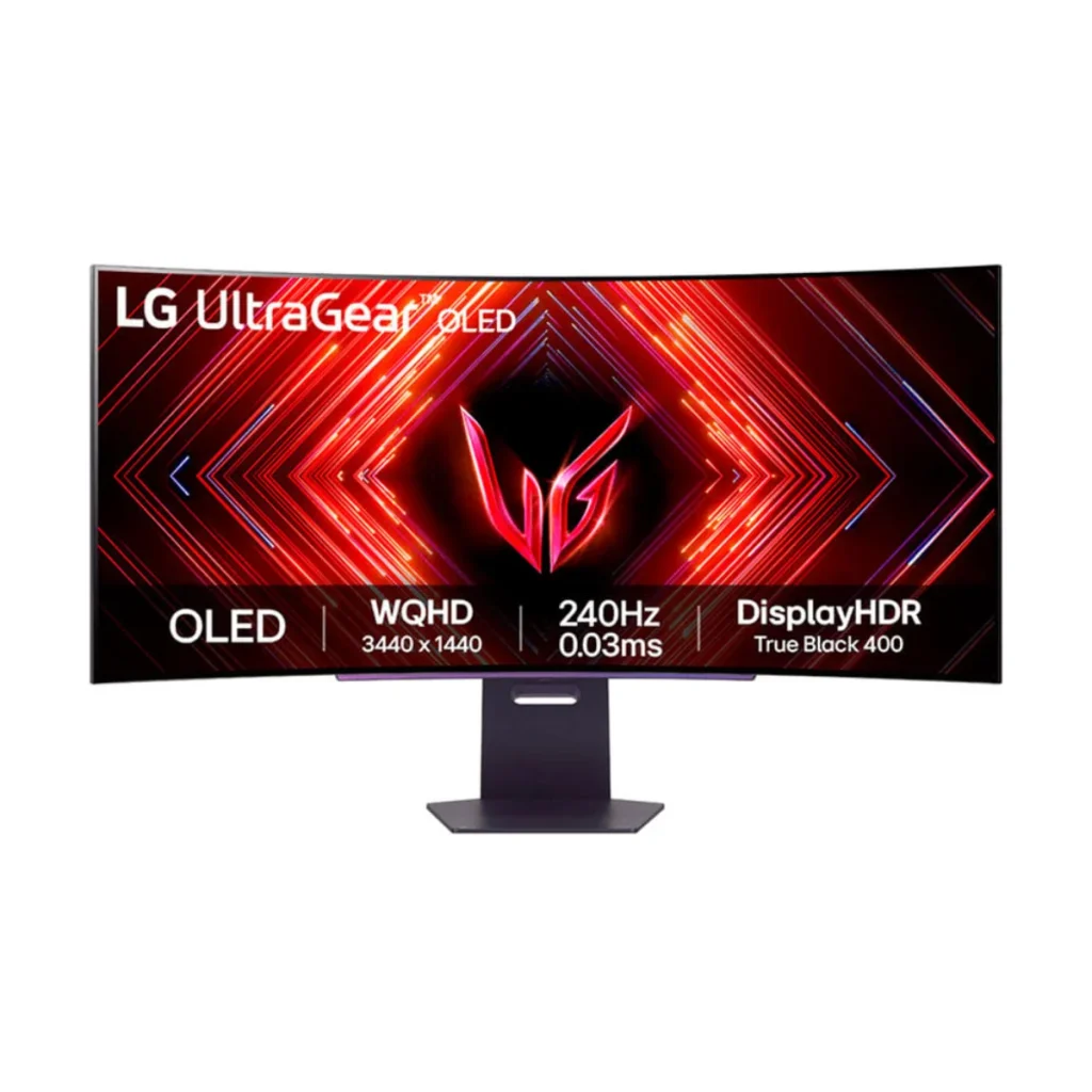 Monitor Gamer lg ultragear oled curvo 45" wqhd 240 Hz