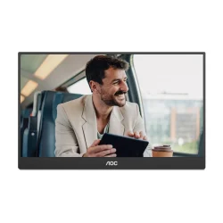 Monitor Portátil AOC 16T20E2 15,6" IPS Full HD USB-C Mini-HDMI Capa Magnética — H&H Suprimentos Corporativos