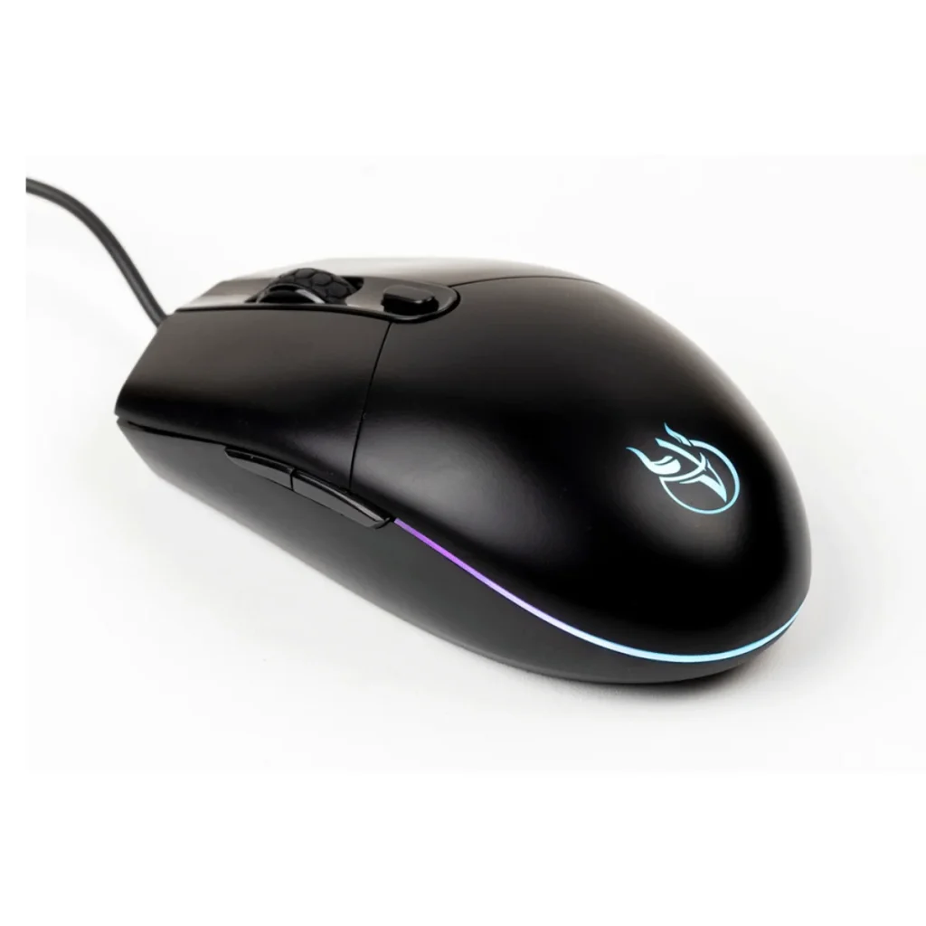Mouse Gamer Kross pulse KE-MG105 USB 6400 DPI 6 botões preto