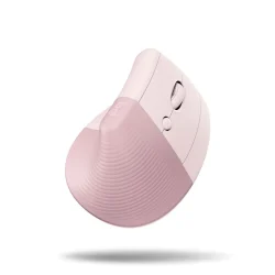 Mouse Logitech Lift Vertical Ergonômico Sem Fio Rosé — H&H Suprimentos Corporativos
