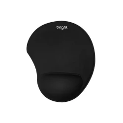 Mouse Pad Bright 0307BR Ergonômico com Apoio de Pulso em Espuma — H&H Suprimentos Corporativos