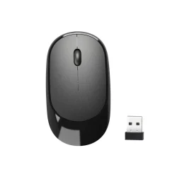 Mouse Sem Fio Bright MS002 Slim 1.000 DPI Preto — H&H Suprimentos Corporativos