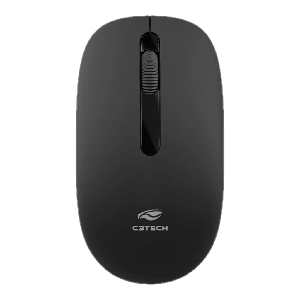 Mouse sem fio C3Tech M-W15BK preto