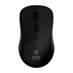 Mouse Sem Fio Kross Elegance KE-M208 1600 DPI Preto — H&H Suprimentos Corporativos