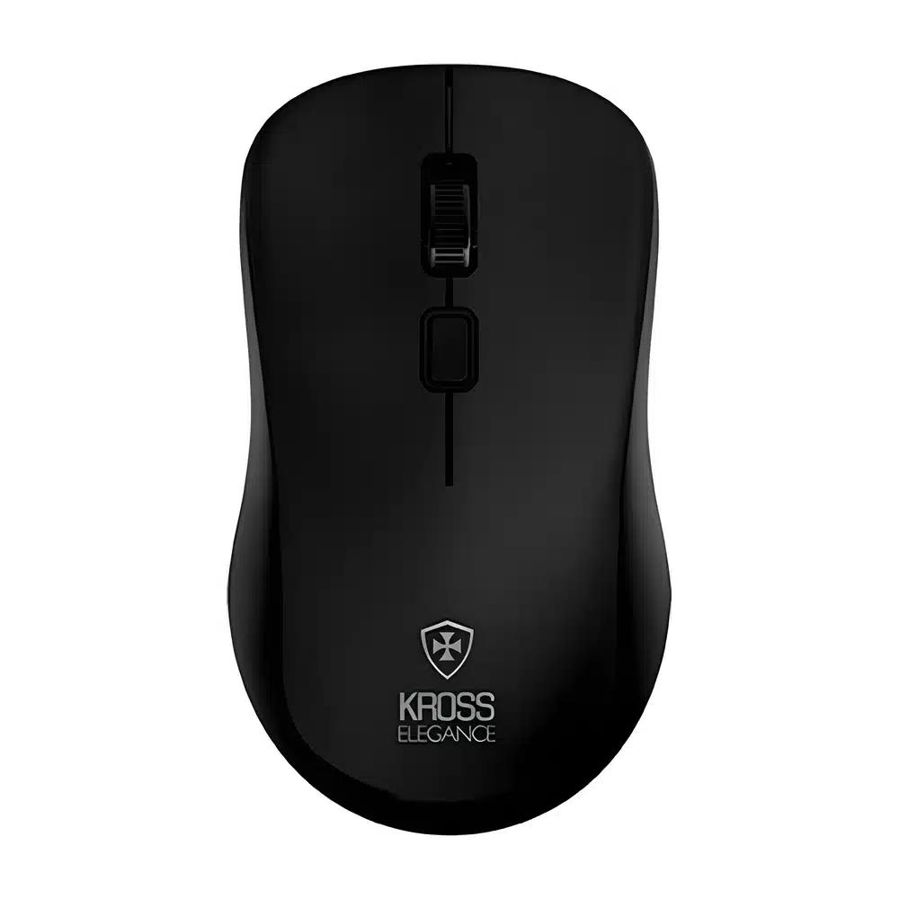 Mouse sem fio Kross Elegance KE-M208 1600 DPI preto