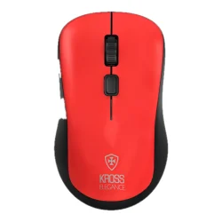 Mouse Sem Fio Kross KE-M218 Vermelho — H&H Suprimentos Corporativos