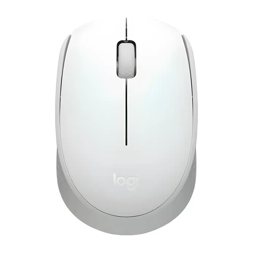 Mouse sem fio Logitech M170 branco