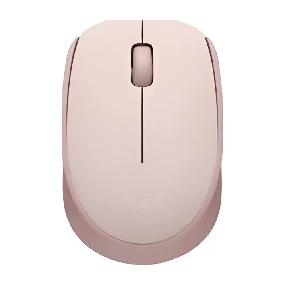 Mouse sem fio Logitech M170 rosa