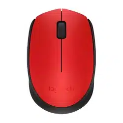Mouse Sem Fio Logitech M170 Vermelho — H&H Suprimentos Corporativos