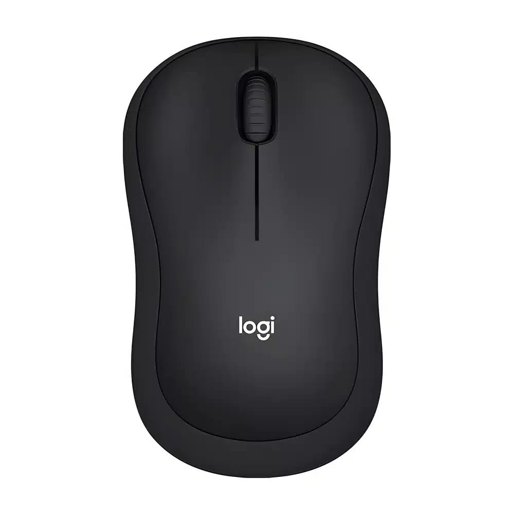 Mouse sem fio Logitech M220 Silent preto
