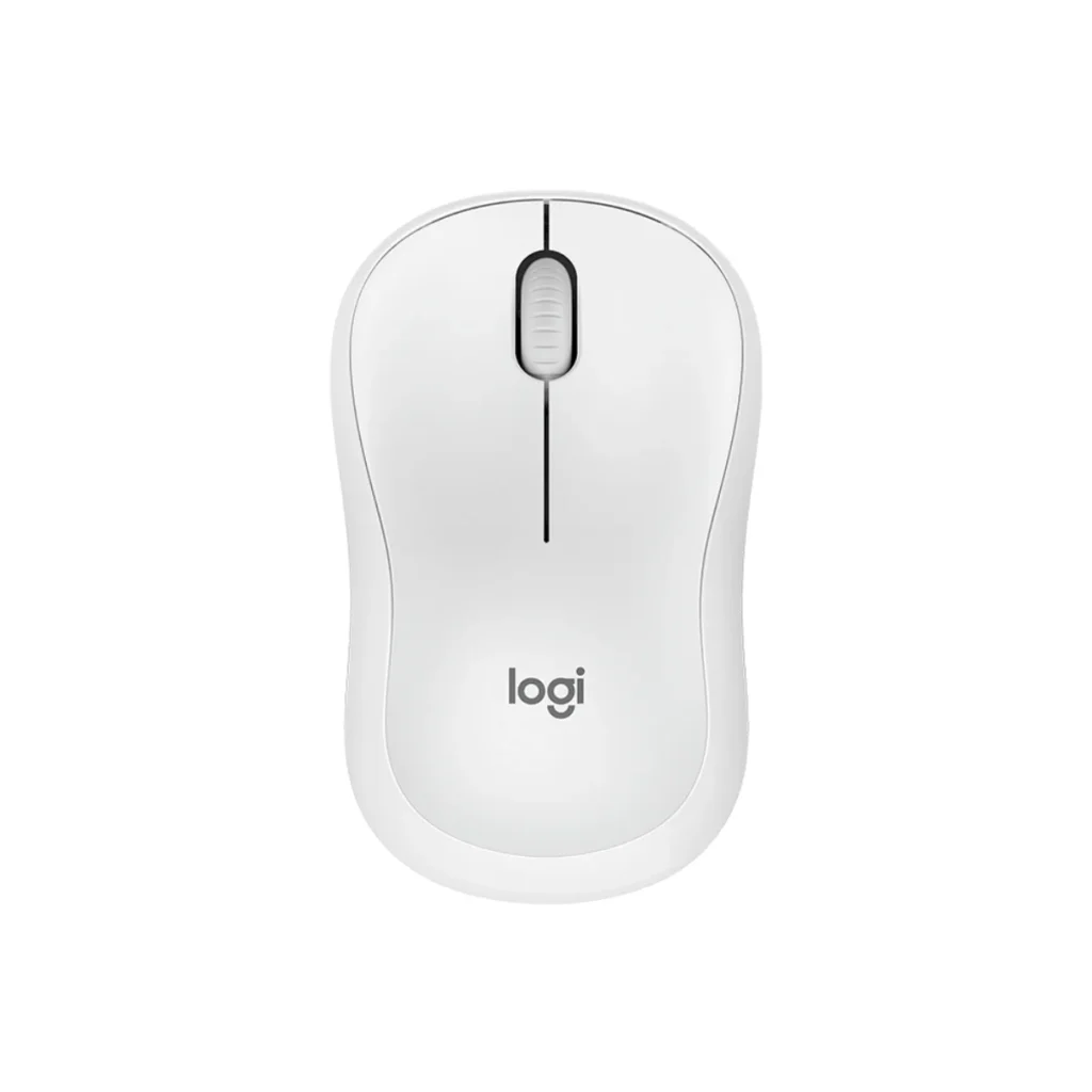 Mouse sem fio Logitech M240 Silent Bluetooth branco