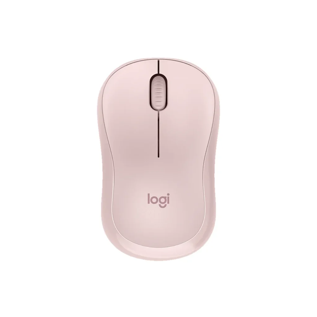 Mouse sem fio Logitech M240 Silent Bluetooth rosé